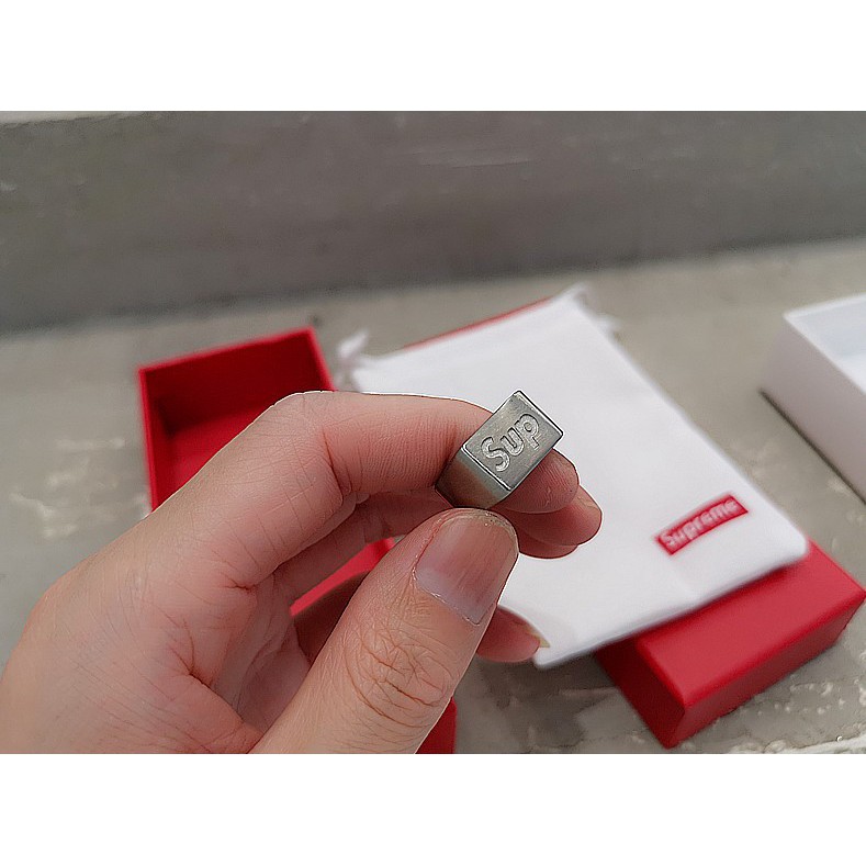 Nhẫn Suprem3 logo ring fw20