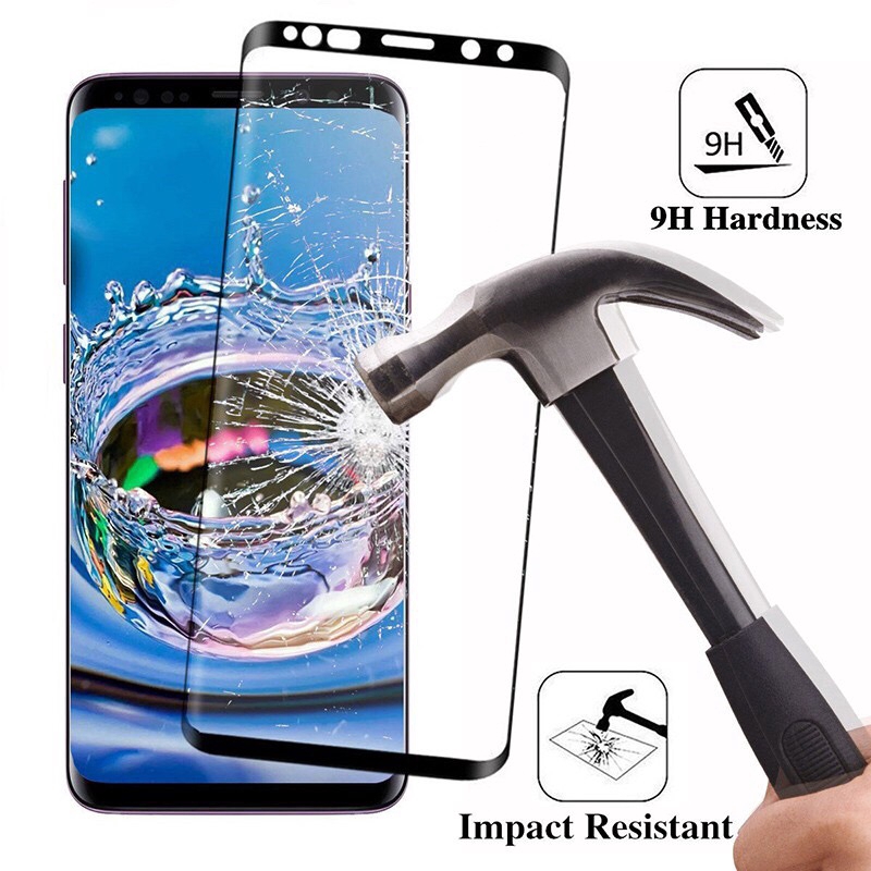 Miếng dán màn hình cường lực 3D cho Samsung Galaxy S8 s10 S9 Plus Note 8 9 S7 S6 Edge