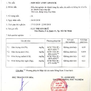 Son thiên nhiên không chì handmade ( Đỏ Cherry )