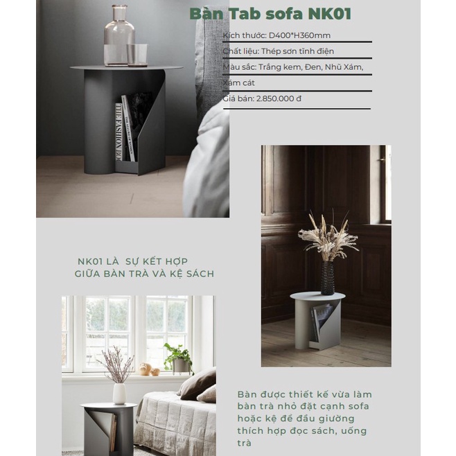 Bàn trà hiện đại chất liệu thép không gỉ