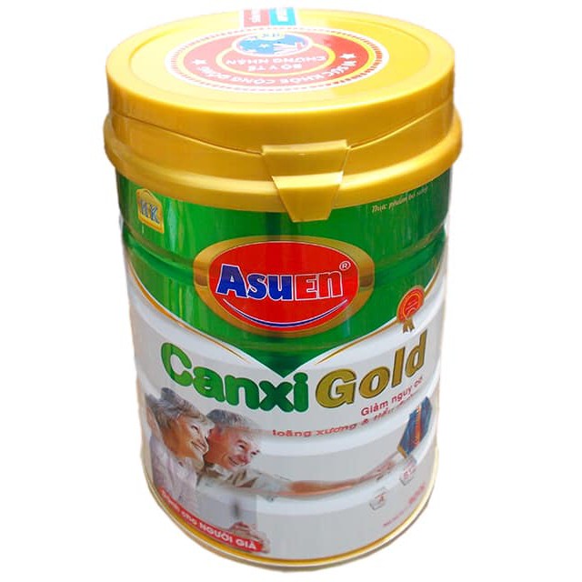 SỮA CANXI GOLD ASUEN 900g - SỮA CANXI DÀNH CHO NGƯỜI GIÀ LOÃNG XƯƠNG, TIỂU ĐƯỜNG