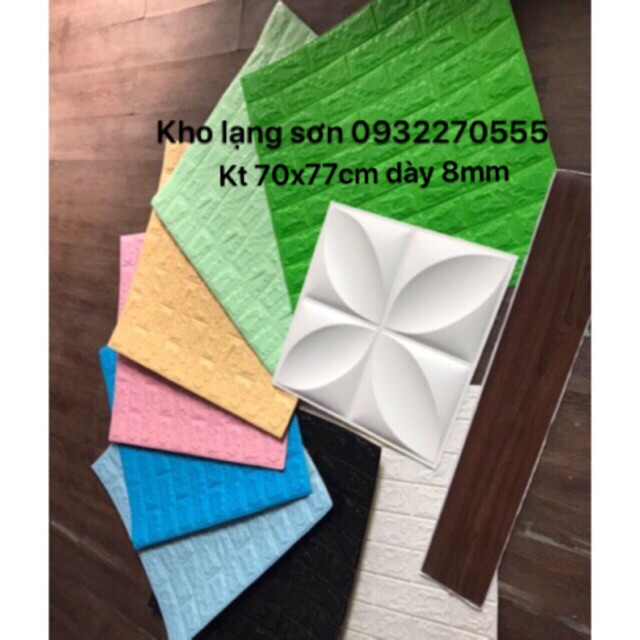 Xốp dán tường kt 70x70cm hoa văn cao cấp | BigBuy360 - bigbuy360.vn