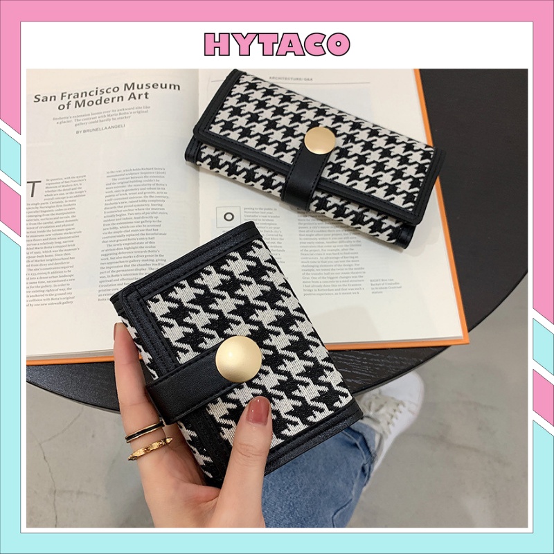 Ví nữ cao cấp cầm tay Phong Cách Hàn Quốc nhiều ngăn đựng tiền HYTACO
