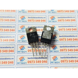 Com bo 5 chiếc 13003 Transistor NPN 700V 1.5A TO-220 (Lưng đồng)