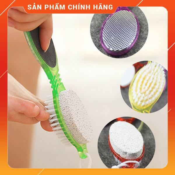 [HÀNG SIÊU TỐT] BÀN CHẢI CHÀ GÓT CHÂN TẨY TẾ BÀO CHẾT 4 IN 1