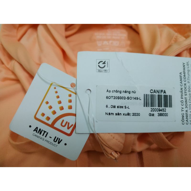 Áo chống nắng nữ Canifa (399k sale 195k)