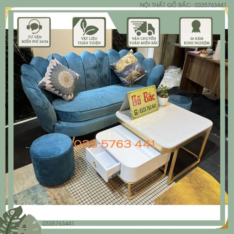 Sofa mini kiểu dáng sen sò siêu sang chảnh - ảnh thật kèm video