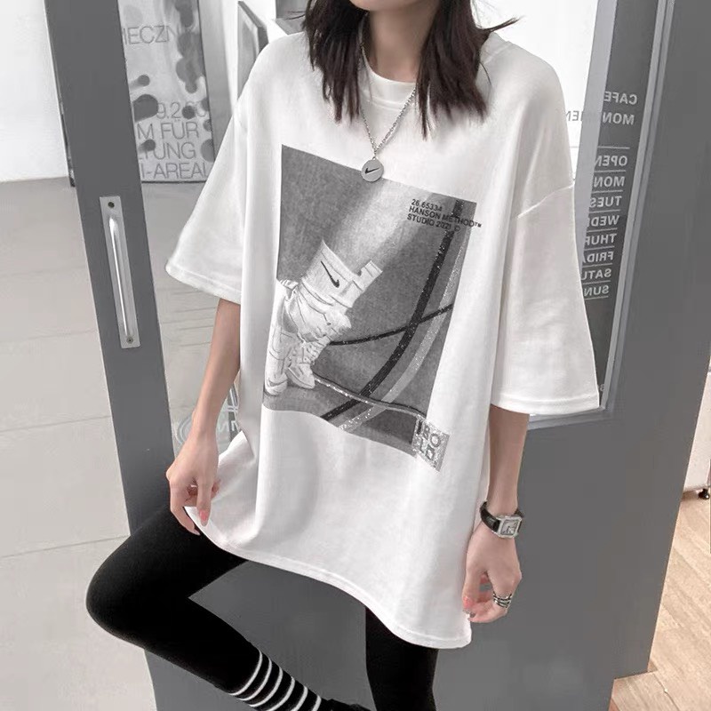 Áo thun phông nam nữ UNISEX MAX RẺ  Cotton tay lỡ form rộng oversize 01