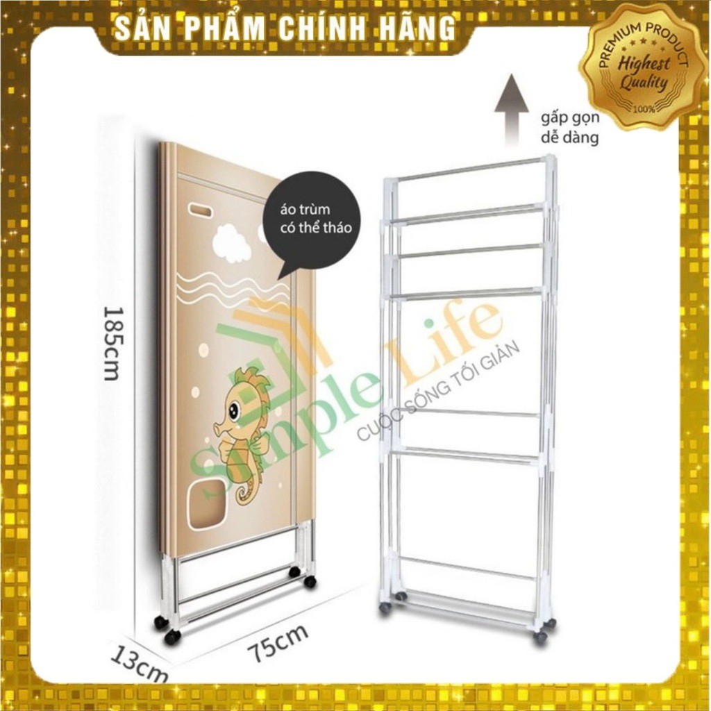 Tủ sấy quần áo khử khuẩn ion công suất 2000w hẹn giờ cảm ứng mini gấp gọn tiện lợi.