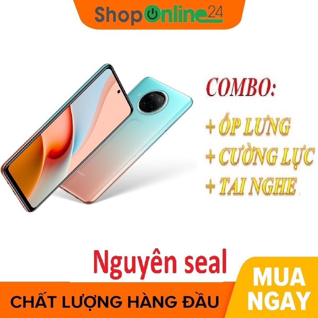 Combo Điện thoại Xiaomi Note 9 Pro 5G 6/128Gb Chip Snapdragon 750G + Ốp lưng + Cường lực + Tai nghe - Hàng nhập khẩu | WebRaoVat - webraovat.net.vn