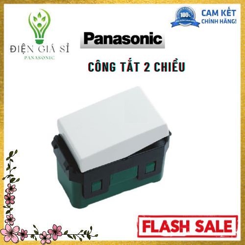 Công Tắt 2 Chiều(Công Tắt Cầu Thang) Chính Hãng Panasonic Dòng WIDE (WEV5002SW)
