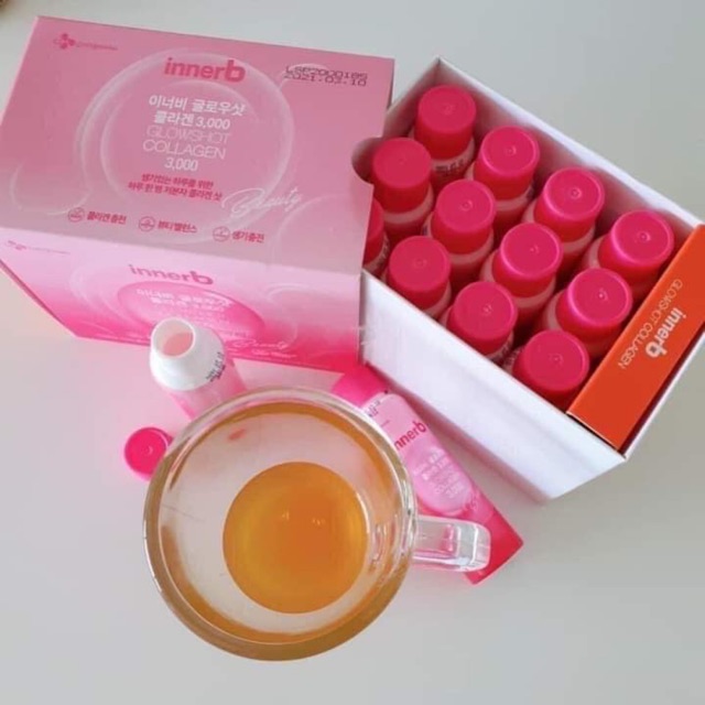NƯỚC UỐNG COLLAGEN INNERB GLOWSHOT COLLAGEN 3000mg