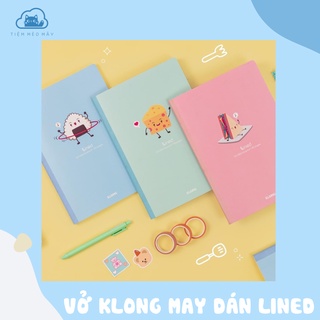 Sổ klong dán gáy lined size b5 80/120 trang