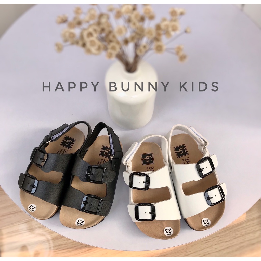 Dép Sandal Dép Quai Hậu Quai Ngang Hàn Quốc Đế Siêu Êm Cho Bé KB009