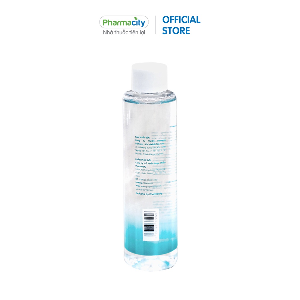 Nước tẩy trang Pharmacity micellar water Love Skin 150ml