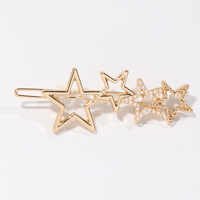 Youyo Ghim Cài Áo Ngôi Sao Năm Cánh Đính Ngọc Trai Nhân Tạo Rỗng Nhỏ Tối Giản Cho