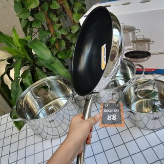 Bộ nồi 5 chiếc inox Elo Clio Plus