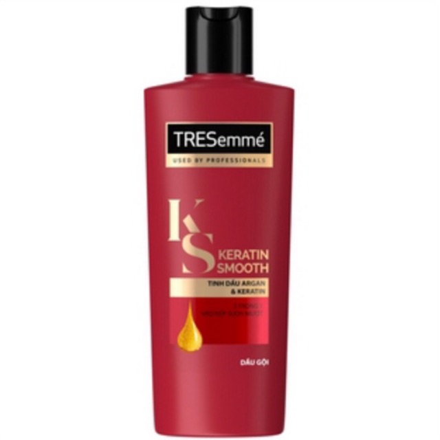 Dầu gội TRESemme Keratin Smooth tinh dầu Argan 165ml