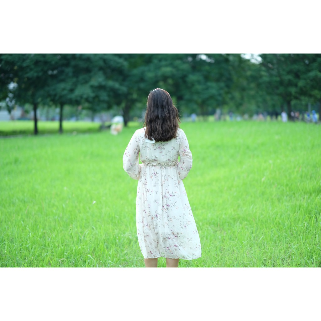 Đầm công chúa đính hoa Ulzzang kèm ảnh thật 👑🌨 Đầm hoa nhí vintage Zuca shop | BigBuy360 - bigbuy360.vn