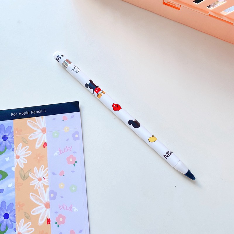 Miếng dán bảo vệ bút cảm ứng siêu mỏng chống trượt chống trầy xước thích hợp cho Apple Pencil 1 2
