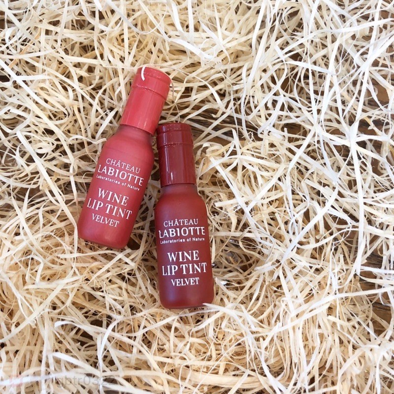 Son vevet wine liptint mini LABIOTTE - Son kèm lì khó trôi màu không chì. | BigBuy360 - bigbuy360.vn