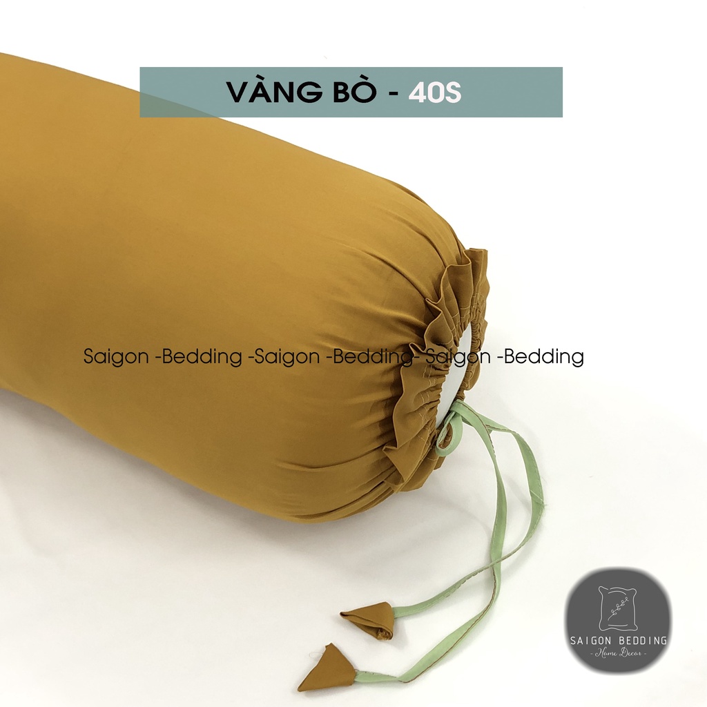 [Mã SRMA5318 giảm 50% tối đa 20k] Vỏ gôi ôm Lụa Tencel 40s  SaiGon Bedding mềm mát kích thước 35x100cm