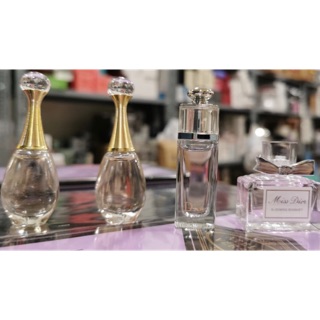 Set Bộ Nước Hoa Dior 4 chai mini / 5ml chai - vỏ mẫu mới trái tim hồng