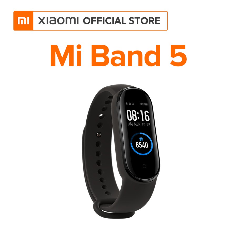 Vòng đeo tay thông minh Xiaomi Mi Band 5 (Global Version) - Chính hãng BH 12 tháng