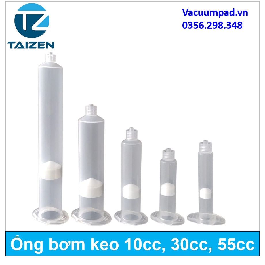ống bơm keo, xi lanh bơm keo 10cc, 30cc, 50cc (tiêu chuẩn mỹ)