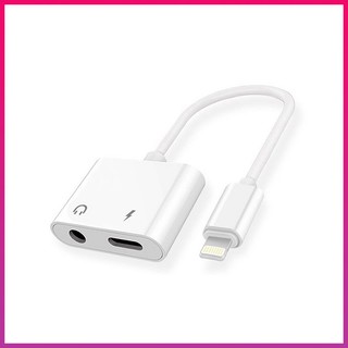 Jack chuyển đổi 2 trong 1 IPHONE, Jack chuyển đổi 2 cổng lighting, cáp chia cổng 2 iphone, cáp iphone Educase86