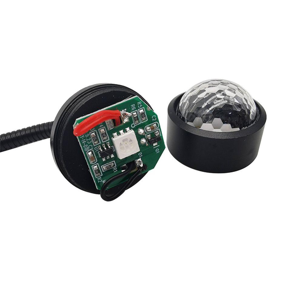 Đèn LED USB Trang Trí Nội Thất Xe Hơi Điều Khiển Bằng Giọng Nói Tiện Dụng