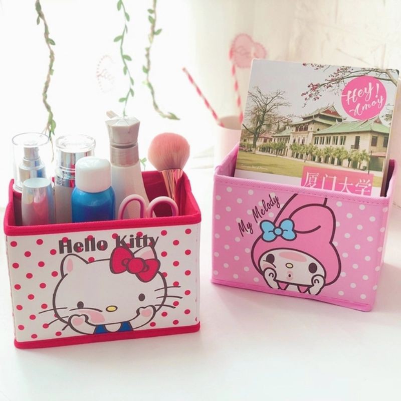 Hộp Đựng Đồ Dùng Cỡ Nhỏ Hình Hello Kitty / Snoopy / Pompompurin Sanrio