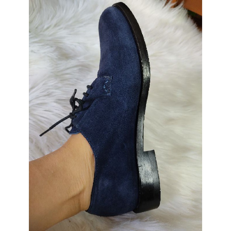 Giày da bò lật của Ý size 36-37