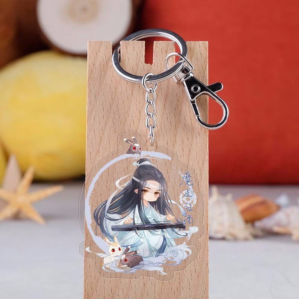 Móc Khóa Hình Nhân Vật Hoạt Hình DARON Mo Dao Zu Shi Chen Qing Grandmaster of Demonic Wei Wuxian Lan WangJi
