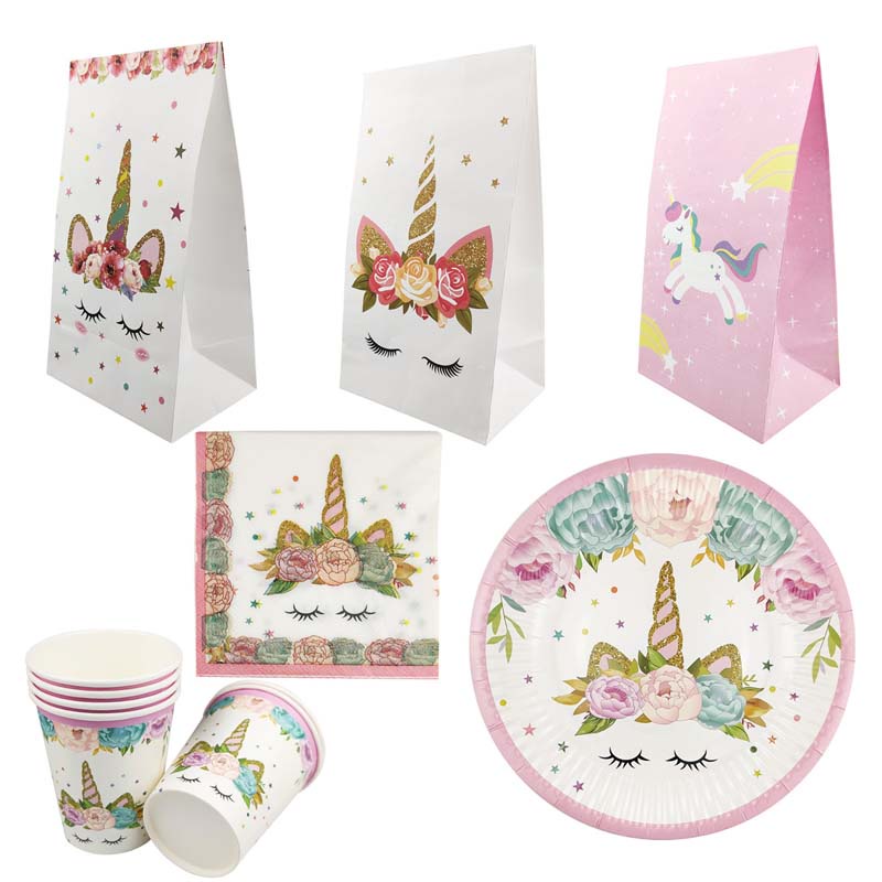 Đế Bánh Cupcake Hình Kỳ Lân Xinh Xắn