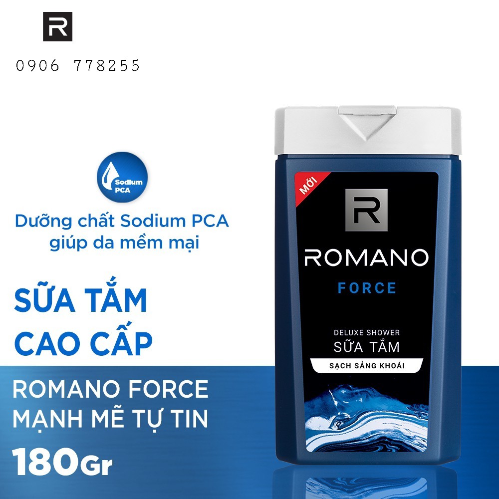 Romano - Sữa tắm cao cấp 180g ( có đủ 3 mùi)