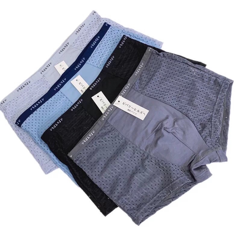 [Giá sỉ] Combo 2 Quần Sịp Đùi Thông Hơi Cao Cấp