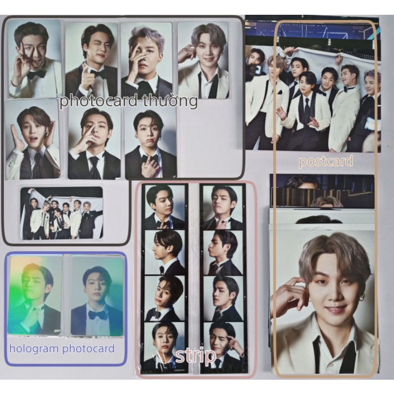 PHOTOCARD POSTCARD BTS ĐỢT THE FACT