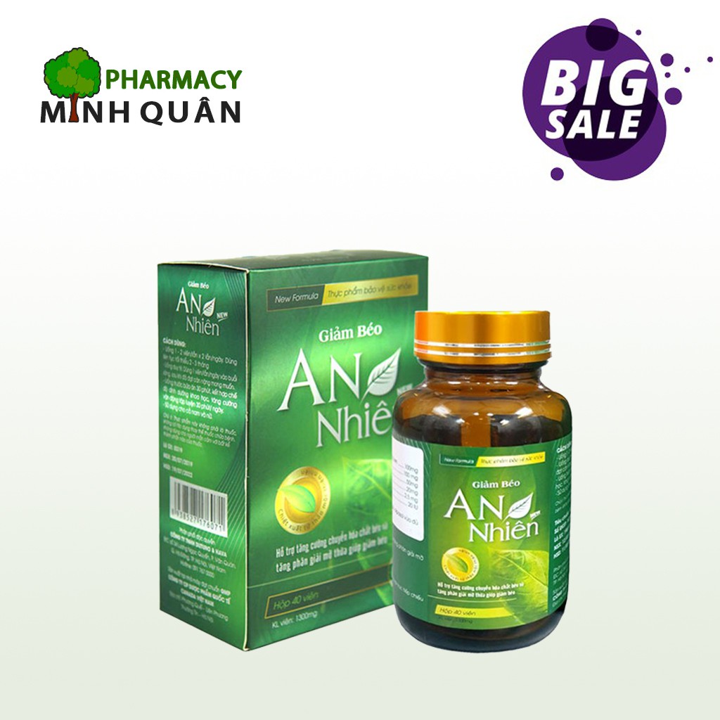 Giảm cân An Nhiên ( dành cho cơ địa lờn thuốc )