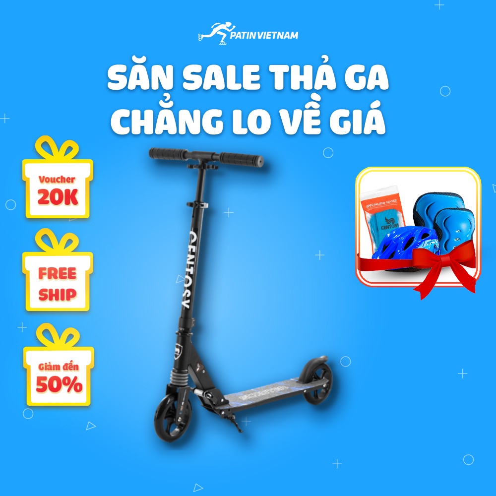 Xe trượt scooter ALS C3, xe trượt scooter cao cấp