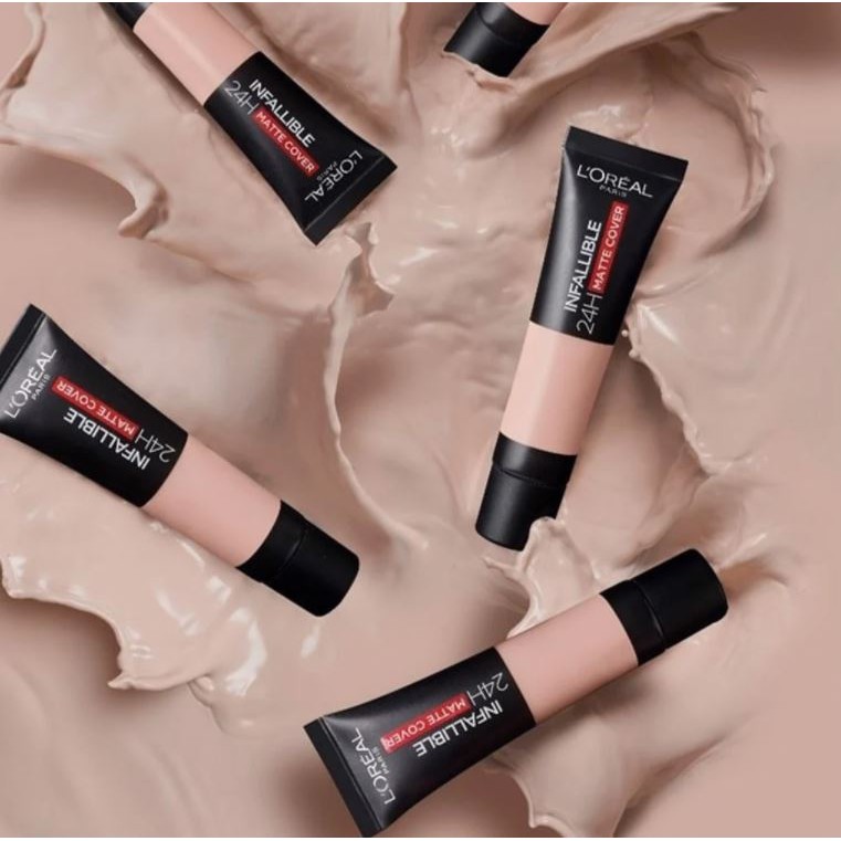 Kem Nền Kiềm Dầu, Lâu Trôi L'Oreal Infallible 24H Matte Cover Foundation SPF16 PA+++ 35ml | BigBuy360 - bigbuy360.vn