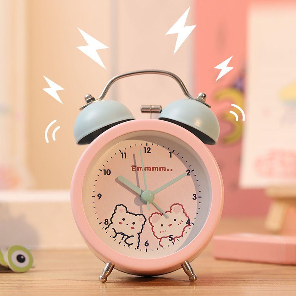 Đồng Hồ Báo Thức Chạy Pin Yên Tĩnh|Phụ Kiện Trang Trí Nhà Cửa Độc Đáo Sáng Tạo