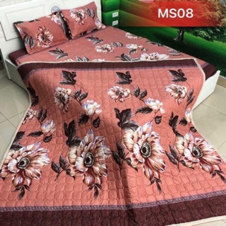 Sét chăn ga gối 5 món m6*2m, m8*2m