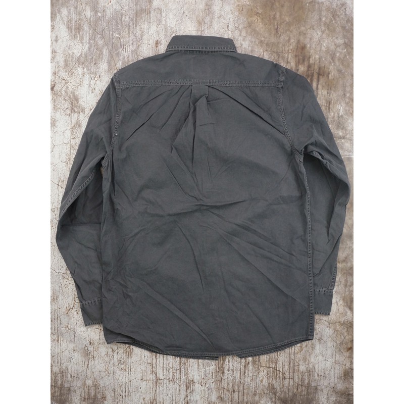 Áo Sơ Mi Nam Esprit Chino Solid Twill Snap Front Western Regular Fit Shirt - SIZE M-L