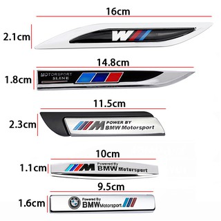 POWER ALPINA Bộ 2 Sticker Dán Trang Trí Xe Hơi Bmw E60 E46 E36 E38 E39 E34