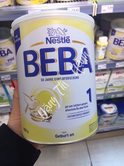 Sữa Beba Nestle Optipro xách tay Đức 800gr
