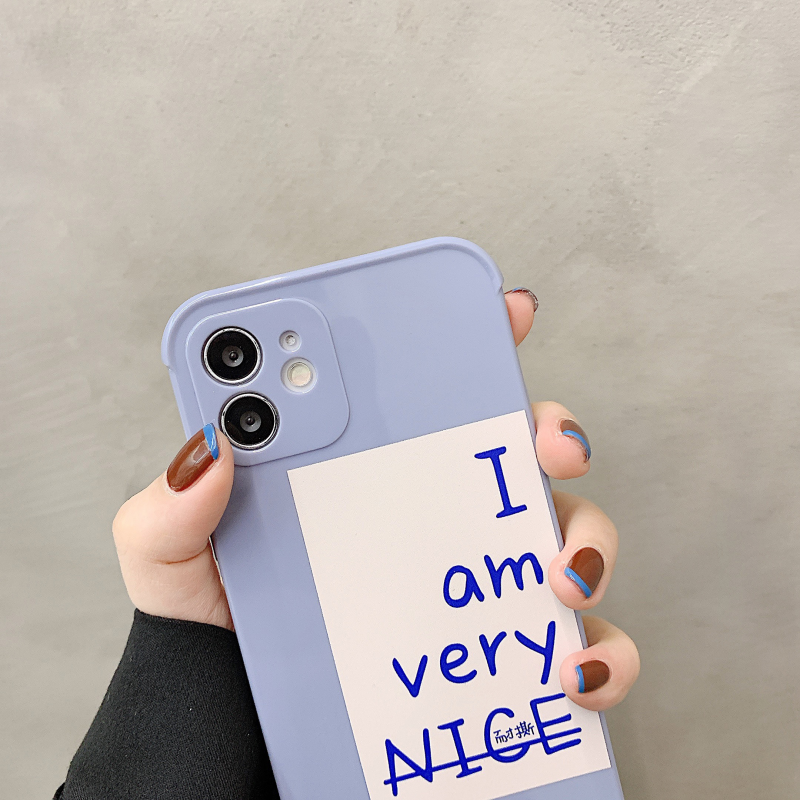 Ốp Lưng Mềm In Chữ Tiếng Anh Đơn Giản Cho Iphone 12 Pro Max 11 X Xs Xr 8 7 Plus Se 2020 | BigBuy360 - bigbuy360.vn