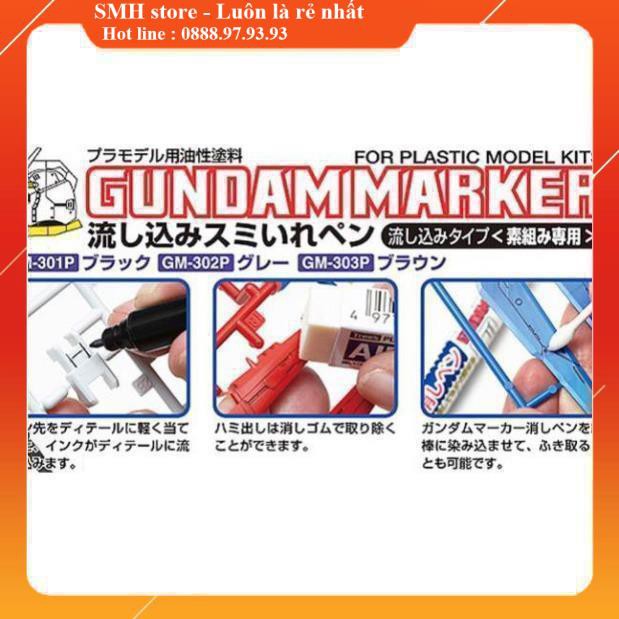Dụng Cụ Bút Kẻ Chảy Lằn Chìm Gundam Marker GM21,GM301