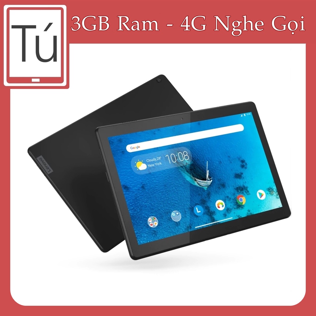 Máy tính bảng Lenovo Tab M10 Full HD new 100% Fullbox lắp SIM nghe gọi.