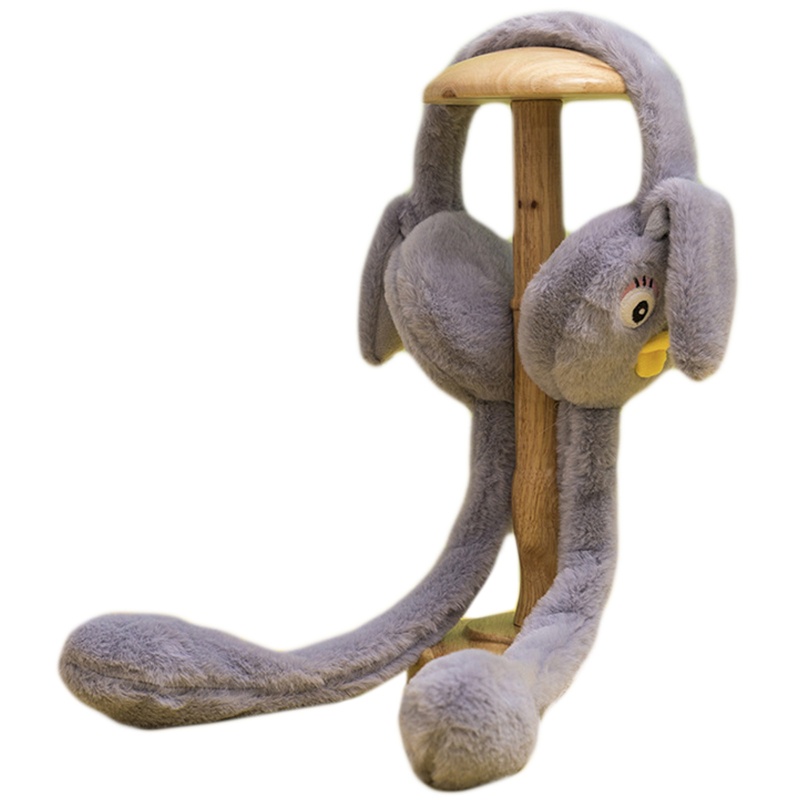 Mũ Tai Thỏ Bằng Lông Cừu Dành Cho Người Lớn Và Trẻ Em